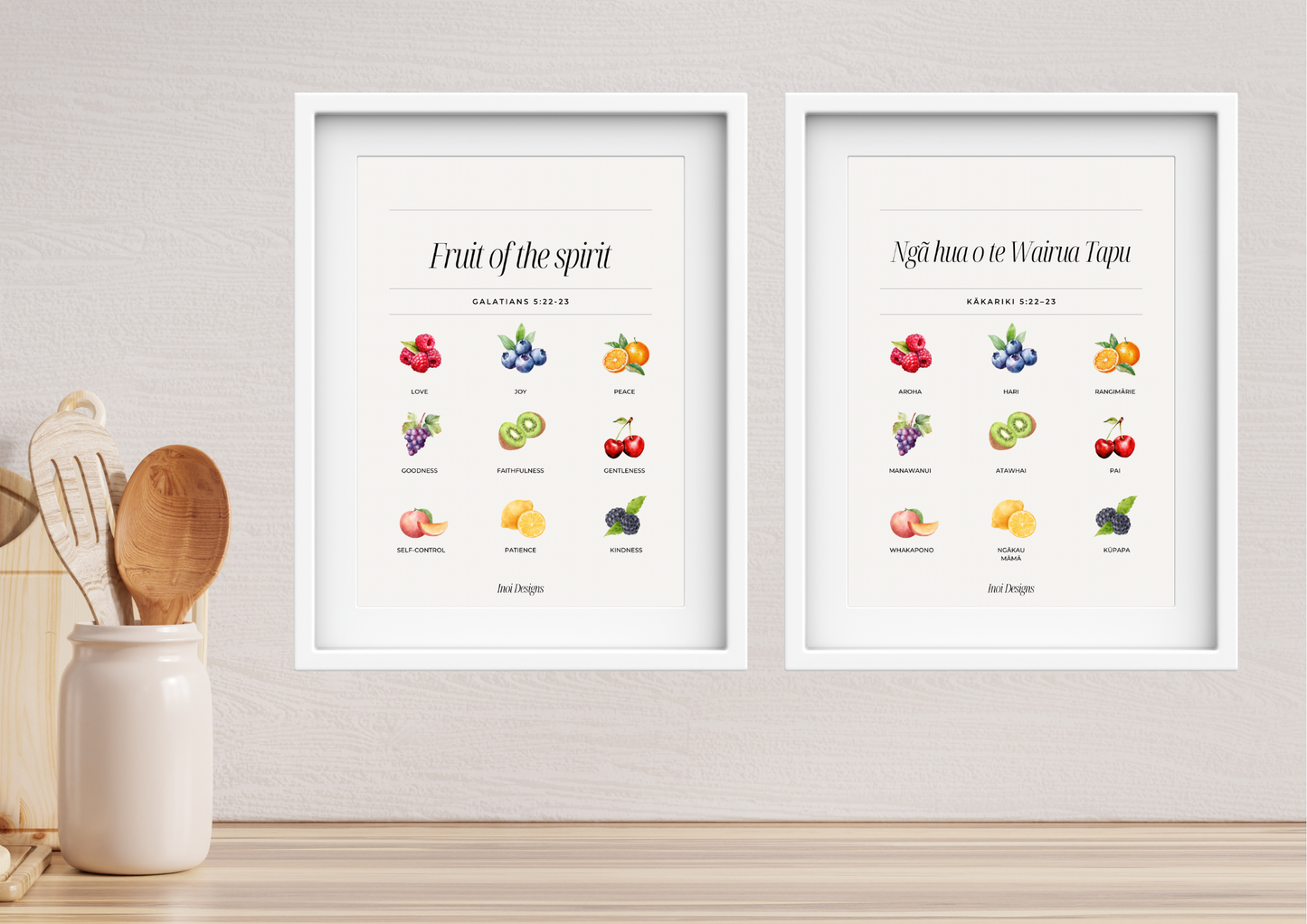 Fruits of the spirit - Faith inspired print