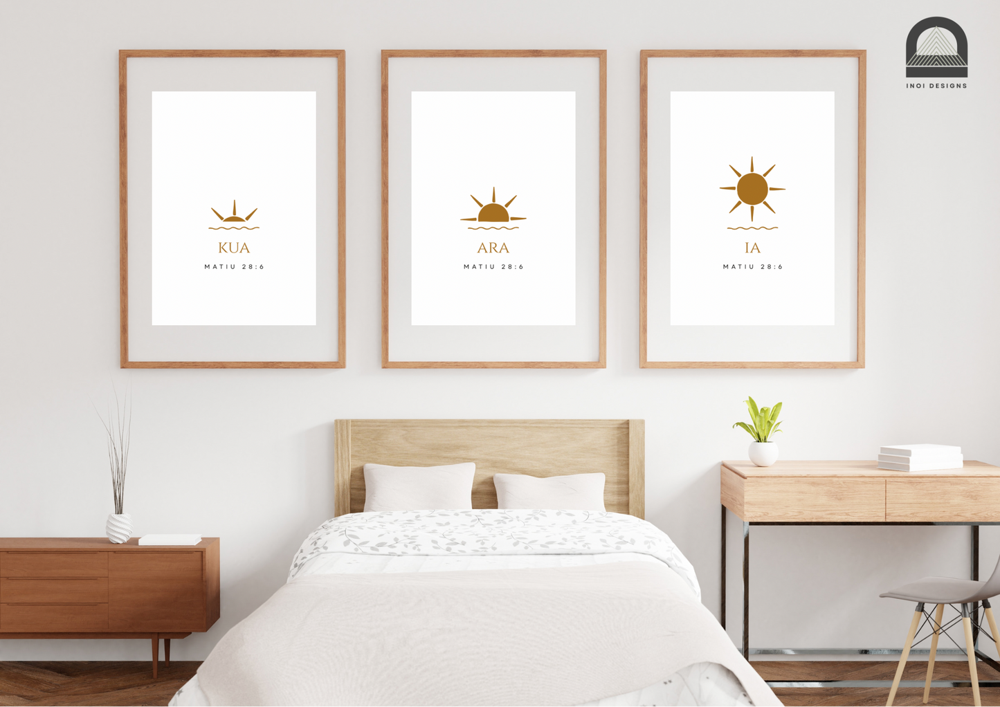 He has Risen - Trio digital prints