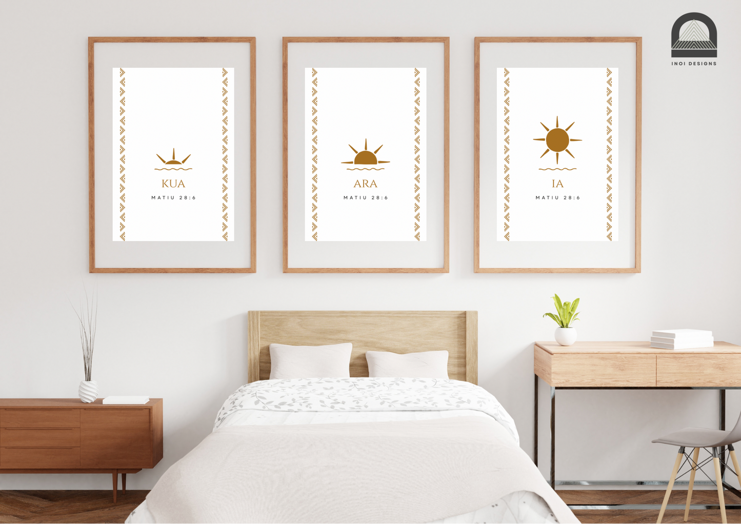 He has Risen - Trio digital prints