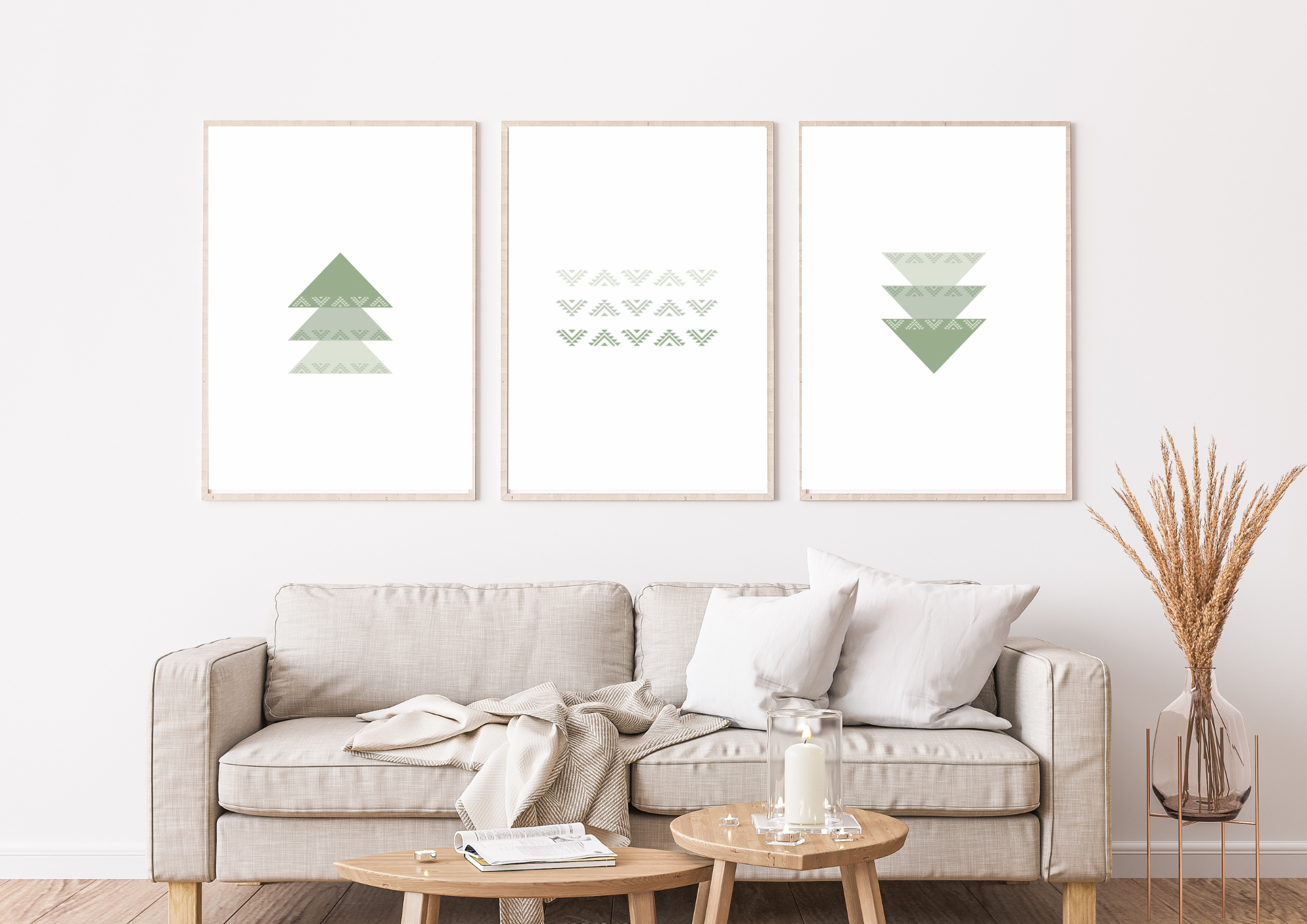 Manawaroa - Trio Digital Print – Inoi Designs